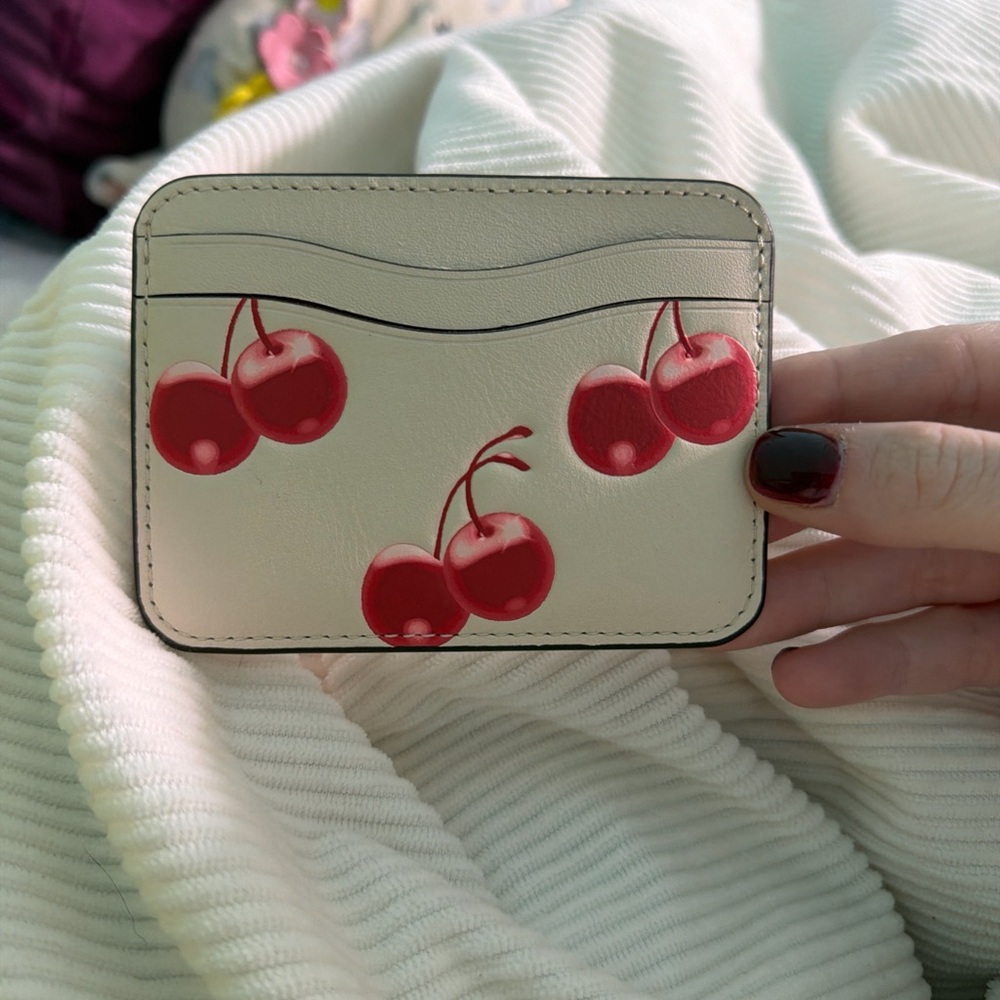 Cherry Design Card Holder